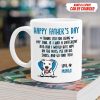 Happy Father's Day Thank You For Being My Dad Dog Coffee Mug TA29 888248 Happy Father's Day Thank You For Being My Dad Dog Coffee Mug TA29 888248