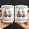 Happy Father's Day, You're My Favourite Parent Until Mother's Day 2026, Cartoon Characters - Personalized Custom Coffee Mug - DAD162_MG Happy Father's Day, You're My Favourite Parent Until Mother's Day 2026, Cartoon Characters - Personalized Custom Coffee Mug - DAD162_MG