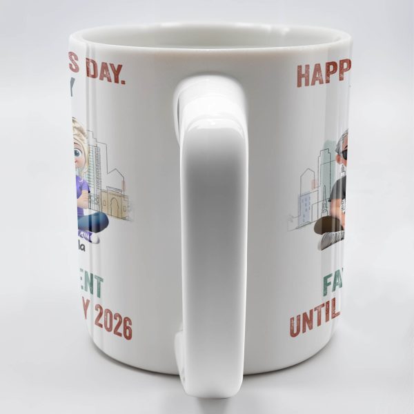 Happy Father's Day, You're My Favourite Parent Until Mother's Day 2026, Cartoon Characters - Personalized Custom Coffee Mug - DAD162_MG Happy Father's Day, You're My Favourite Parent Until Mother's Day 2026, Cartoon Characters - Personalized Custom Coffee Mug - DAD162_MG