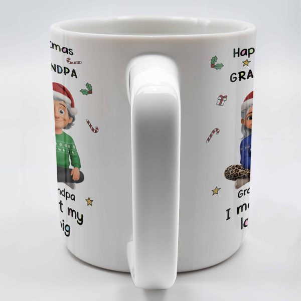 Happy First Christmas As My Grandma & Grandpa Mug - Personalized Custom Coffee Mug - FAM772_MG Happy First Christmas As My Grandma & Grandpa Mug - Personalized Custom Coffee Mug - FAM772_MG