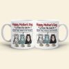 Happy Mother's Day From The Cats, Personalized Coffee Mug, Gift For Cat Mom, Mom's Little Cat Mug, Mother's Day Gift