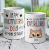 Happy Mother's Day From Your Tiny Furry Overlord - Gift For Mother's Day - Personalized Mug Happy Mother's Day From Your Tiny Furry Overlord - Gift For Mother's Day - Personalized Mug