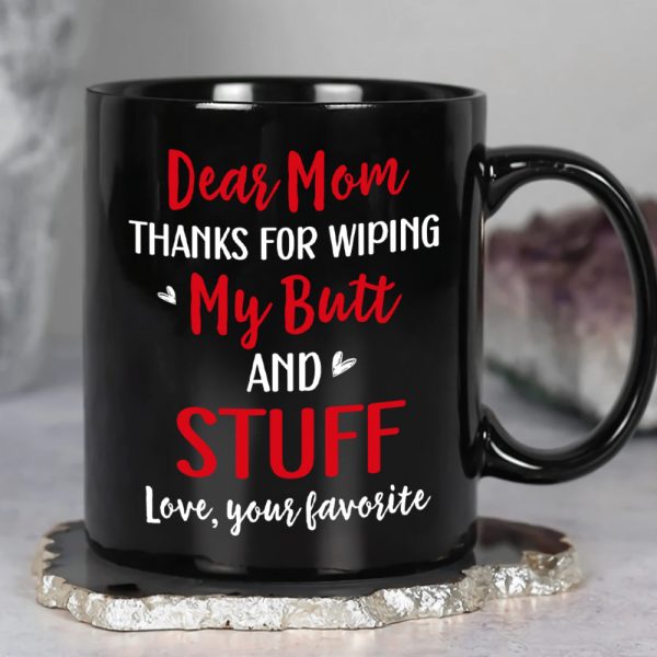 Happy Mother's Day, Gift For Mom, Personalized Mug, Butt Mug, Mother's Day Gift Happy Mother's Day, Gift For Mom, Personalized Mug, Butt Mug, Mother's Day Gift