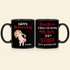 Happy Mother's Day, Gift For Mom, Personalized Mug, Butt Mug, Mother's Day Gift Happy Mother's Day, Gift For Mom, Personalized Mug, Butt Mug, Mother's Day Gift