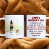 Happy Mother's Day, Gift For Mom, Personalized Mug, Dog Mom Mug, Mother's Day Gift Happy Mother's Day, Gift For Mom, Personalized Mug, Dog Mom Mug, Mother's Day Gift