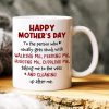Happy Mother's Day, Gift For Mom, Personalized Mug, Dog Mom Mug, Mother's Day Gift Happy Mother's Day, Gift For Mom, Personalized Mug, Dog Mom Mug, Mother's Day Gift