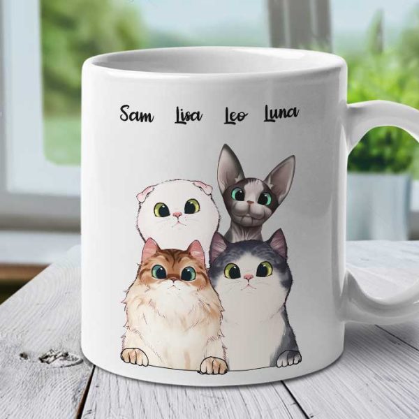 Happy Mother's Day To The Best Cat Mum - Gift For Mother's Day - Personalized Mug Happy Mother's Day To The Best Cat Mum - Gift For Mother's Day - Personalized Mug