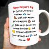Happy Mother's Day To The One Who Gets To Feed Me And Walk With Me, Dog And Heart - Personalized Custom Coffee Mug - DOG035_MG Happy Mother's Day To The One Who Gets To Feed Me And Walk With Me, Dog And Heart - Personalized Custom Coffee Mug - DOG035_MG