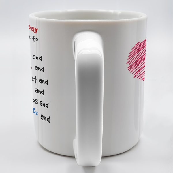 Happy Mother's Day To The One Who Gets To Feed Me And Walk With Me, Dog And Heart - Personalized Custom Coffee Mug - DOG035_MG Happy Mother's Day To The One Who Gets To Feed Me And Walk With Me, Dog And Heart - Personalized Custom Coffee Mug - DOG035_MG