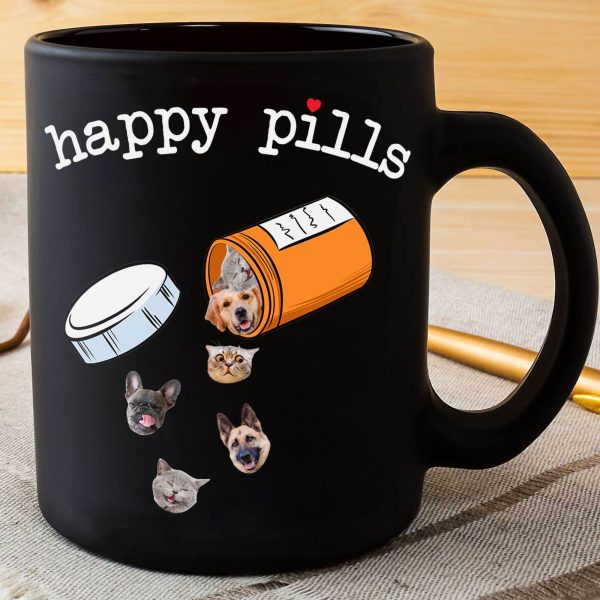 Happy Pills - Personalized Photo Mug Happy Pills - Personalized Photo Mug