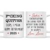 Happy Retirement - Gift For Coworkers, Work Friends, Colleagues - Personalized Custom Coffee Mug - FAM304_MG