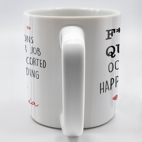 Happy Retirement - Gift For Coworkers, Work Friends, Colleagues - Personalized Custom Coffee Mug - FAM304_MG