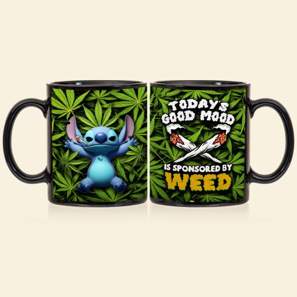 Happy Tropical Alien Coffee Mug - Personalized Gifts For Weed Lovers 02TODT090625 Happy Tropical Alien Coffee Mug - Personalized Gifts For Weed Lovers 02TODT090625