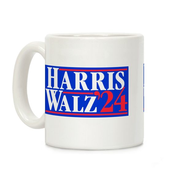 Harris Walz 2024 Blue Coffee Mug Harris Walz 2024 Blue Coffee Mug