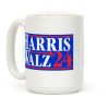Harris Walz 2024 Blue Coffee Mug Harris Walz 2024 Blue Coffee Mug