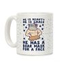He is Beauty, He is Grace, He Has a Boar Mask for a Face - Demon Slayer Coffee Mug He is Beauty, He is Grace, He Has a Boar Mask for a Face - Demon Slayer Coffee Mug