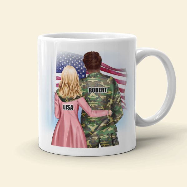 He Is The Fire In My Heart-Personalized Coffee Mug - Gift For Couple- 04ntqn040323tm