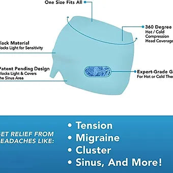 Headache Relief Ice Gel Eye Mask Headache Relief Ice Gel Eye Mask