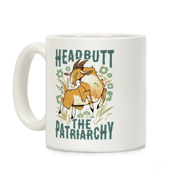 Headbutt The Patriarchy Coffee Mug Headbutt The Patriarchy Coffee Mug