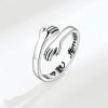 Heart Hand Hug Adjustable Ring for Couples Heart Hand Hug Adjustable Ring for Couples