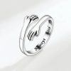 Heart Hand Hug Adjustable Ring for Couples Heart Hand Hug Adjustable Ring for Couples