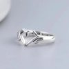Heart Hand Hug Adjustable Ring for Couples Heart Hand Hug Adjustable Ring for Couples