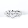 Heart Hand Hug Adjustable Ring for Couples Heart Hand Hug Adjustable Ring for Couples