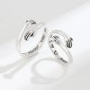 Heart Hand Hug Adjustable Ring for Couples Heart Hand Hug Adjustable Ring for Couples