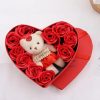 Heart-Shaped Rose Soap Flower Gift Box Heart-Shaped Rose Soap Flower Gift Box
