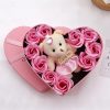 Heart-Shaped Rose Soap Flower Gift Box Heart-Shaped Rose Soap Flower Gift Box