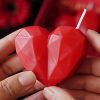 Heart-Shaped Scented Candle for Romantic Gifts