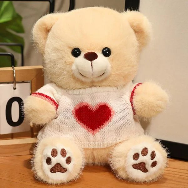 Heart Sweater Teddy Bear Plush Heart Sweater Teddy Bear Plush