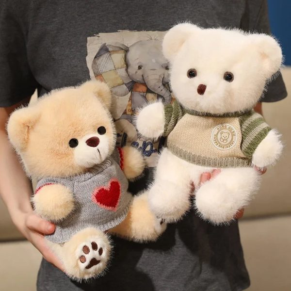 Heart Sweater Teddy Bear Plush Heart Sweater Teddy Bear Plush