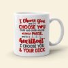 Heartbeat I Choose You, Personalized Coffee Mug, Funny Couple, Gifts For Couple Heartbeat I Choose You, Personalized Coffee Mug, Funny Couple, Gifts For Couple