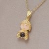 Heartbeat Teddy Bear Pendant Necklace Heartbeat Teddy Bear Pendant Necklace