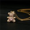 Heartbeat Teddy Bear Pendant Necklace Heartbeat Teddy Bear Pendant Necklace