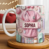 Heartfelt Gift for Dedicated Nurses - Personalized Custom Coffee Mug - NUR058_MG Heartfelt Gift for Dedicated Nurses - Personalized Custom Coffee Mug - NUR058_MG