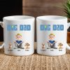 Heartwarming Pet-Themed Mug Personalized 'A Man and His Dogs' Design, Ideal Gift for Dog Owners