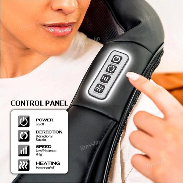 Heated Shiatsu Back And Neck Massager Heated Shiatsu Back And Neck Massager