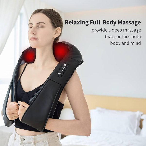 Heated Shiatsu Back And Neck Massager Heated Shiatsu Back And Neck Massager