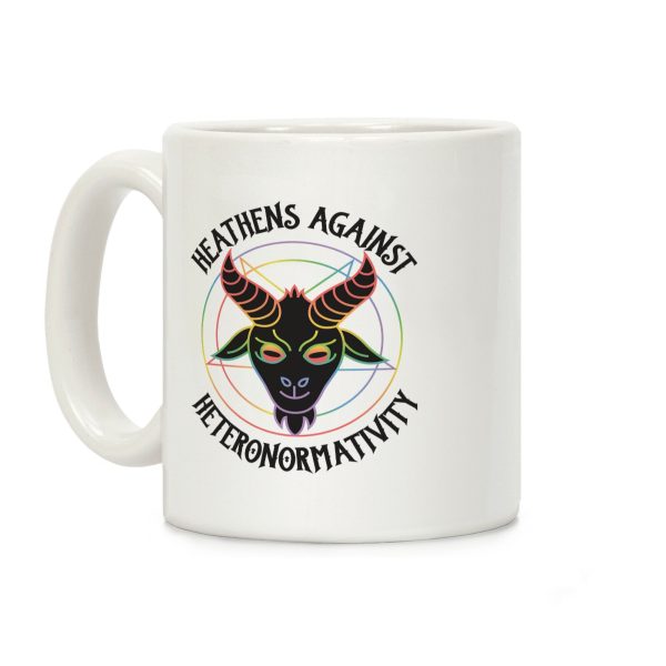 Heathens Against Heteronormativity Coffee Mug Heathens Against Heteronormativity Coffee Mug