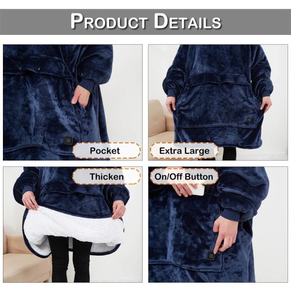 Heating Oversized Hoodie Heating Oversized Hoodie