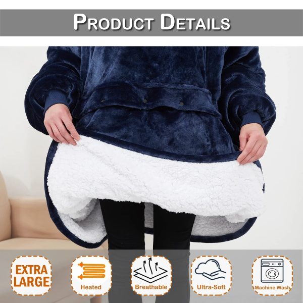 Heating Oversized Hoodie Heating Oversized Hoodie