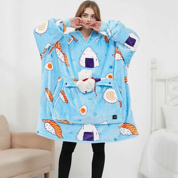 Heating Oversized Hoodie Heating Oversized Hoodie