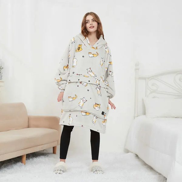 Heating Oversized Hoodie Heating Oversized Hoodie