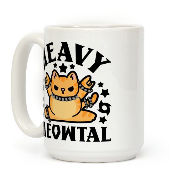 Heavy Meowtal Coffee Mug Heavy Meowtal Coffee Mug