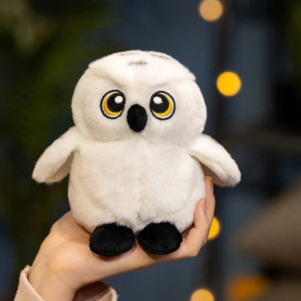 Hedwig Owl Plush Toy Soft Stuffed Animal Cute Shoulder Plush for Kids Hedwig Owl Plush Toy Soft Stuffed Animal Cute Shoulder Plush for Kids