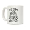 Hell is Mornings Without Coffee Baphomet Coffee Mug Hell is Mornings Without Coffee Baphomet Coffee Mug