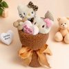 Hello Kitty Plush Toy Flower Bouquet Cute Gift 24cm Hello Kitty Plush Toy Flower Bouquet Cute Gift 24cm