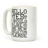 Hello Yes I Would Like One New Skeleton Please Coffee Mug